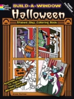 Bertrand.pt - Build A Window Stained Glass Coloring Book Halloween