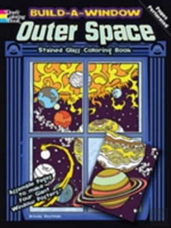 Bertrand.pt - Build A Window Stained Glass Coloring Book, Outer Space