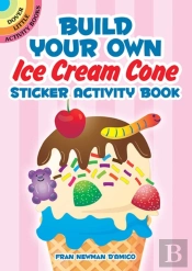 Build Your Own Ice Cream Cone Sticker Activity Book