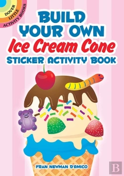 Bertrand.pt - Build Your Own Ice Cream Cone Sticker Activity Book