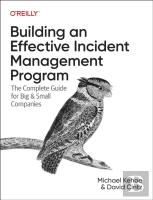 Building An Effective Incident Management Program
