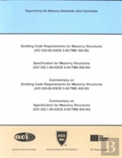Building Code Requirements For Masonry Structures (Aci 530-95/Asce 5-95/Tms 402-95)