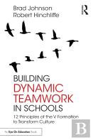 Building Dynamic Teamwork In Schools