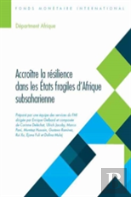 Building Resilience In Sub-Saharan Africa'S Fragile States