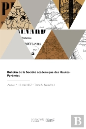 Bulletin De La Société Académique Des Hautes-Pyrénées