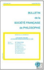 Bulletin De La Société Française De Philosophie Tome 1 : Lire, Écrire, Publier ; L'Économie Kierkegaardienne Du Livre