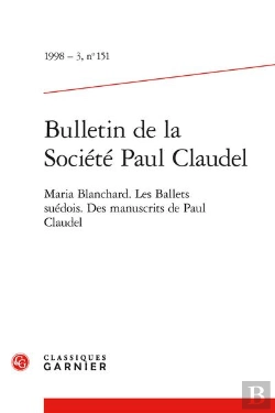 Bertrand.pt - Bulletin De La Societe Paul Claudel 1998 - 3, N  151 - Maria Blanchard. Les Ball - Maria Blanchard.