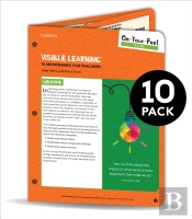 Bundle: Hattie: On-Your-Feet Guide: Visible Learning: 10 Mindframes For Teachers: 10 Pack