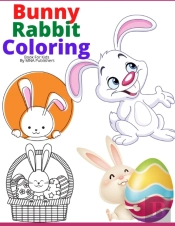 Bunny Rabbit Coloring Book For Kids - V 076