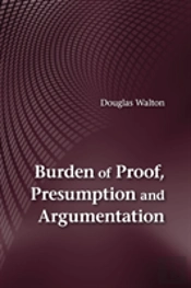 Burden Of Proof, Presumption And Argumentation