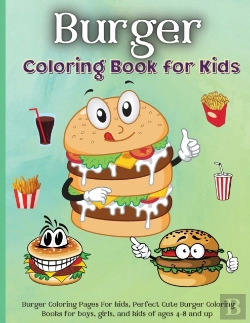 Bertrand.pt - Burger Coloring Book For Kids