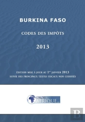 Burkina Faso, Codes Des Impots 2013