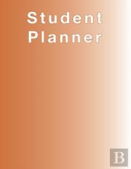 Burnt Orange Planner, Agenda, Organizer For Students, (Undated) Large 8.5 X 11, Weekly View, Monthly View, Yearly View