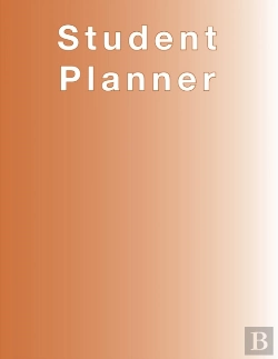Bertrand.pt - Burnt Orange Planner, Agenda, Organizer For Students, (Undated) Large 8.5 X 11, Weekly View, Monthly View, Yearly View