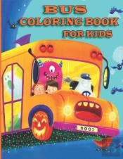 Bus Coloring Book For Kids