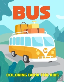 Bertrand.pt - Bus Coloring Book For Kids