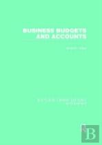Business Budgets And Accounts (Rle Accounting)