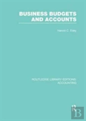 Business Budgets And Accounts (Rle Accounting)