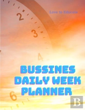 Business Daily Week Planner Undated - Daily Inspiration Section, To Do List, Urgent And Personal Reminders, And Notes.