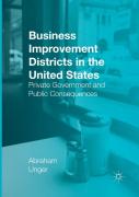 Business Improvement Districts In The United States