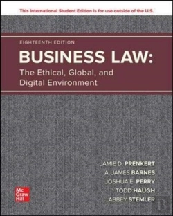 Bertrand.pt - Business Law: The Ethical Global And Digital Environment Ise