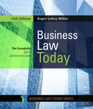 Business Law Today: The Essentials