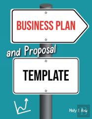 Business Plan And Proposal Template