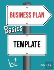 Business Plan Basics Template