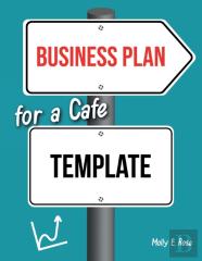 Business Plan For A Cafe Template