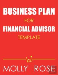 Business Plan For Financial Advisor Template