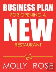 Business Plan For Opening A New Restaurant