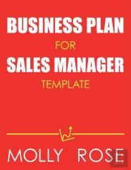 Business Plan For Sales Manager Template