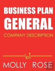 Business Plan General Company Description