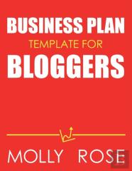 Business Plan Template For Bloggers