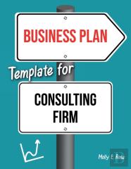 Business Plan Template For Consulting Firm