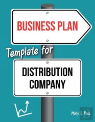 Business Plan Template For Distribution Company