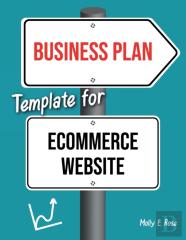 Business Plan Template For Ecommerce Website