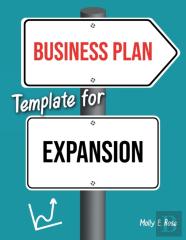Business Plan Template For Expansion