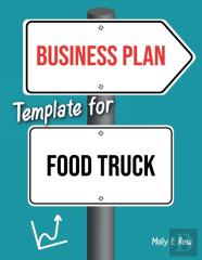 Business Plan Template For Food Truck