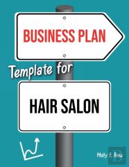 Business Plan Template For Hair Salon