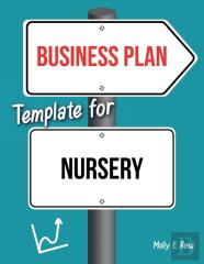 Business Plan Template For Nursery