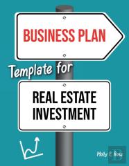 Business Plan Template For Real Estate Investment