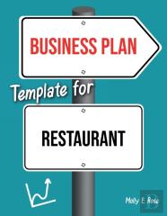 Business Plan Template For Restaurant