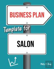Business Plan Template For Salon