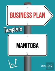 Business Plan Template Manitoba