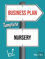 Business Plan Template Nursery