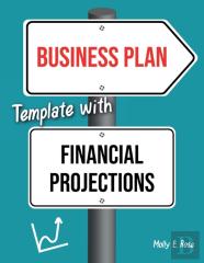 Business Plan Template With Financial Projections