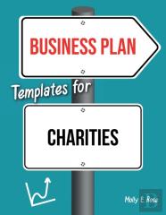 Business Plan Templates For Charities