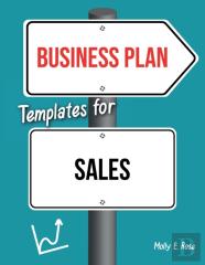 Business Plan Templates For Sales
