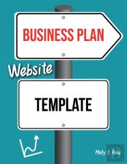 Business Plan Website Template